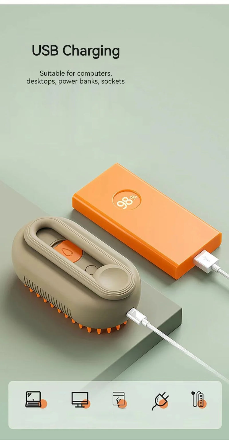 PurrfectGroom MagicBrush: 3-in-1 Cat Grooming, Cleaning & Massage Brush®