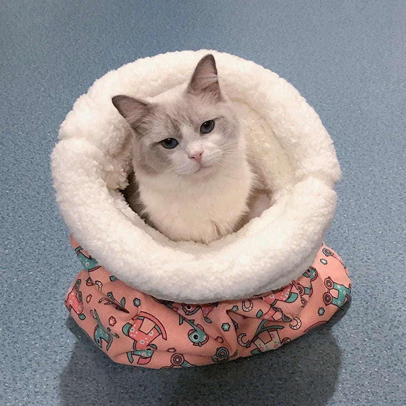 Soft and Thick Cat Sleeping Bag Perfect for Pets | 8Cats.pet